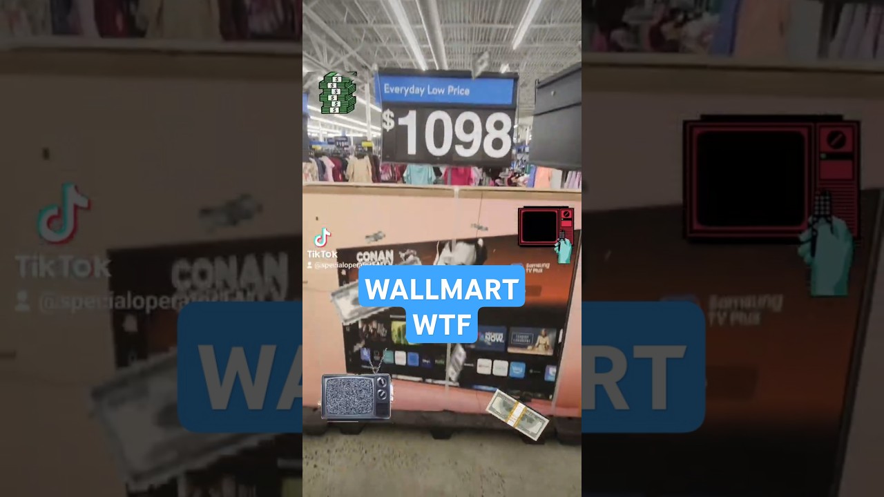 Every Day Low Price TV at Walmart Cheap 1098 dollar TV
