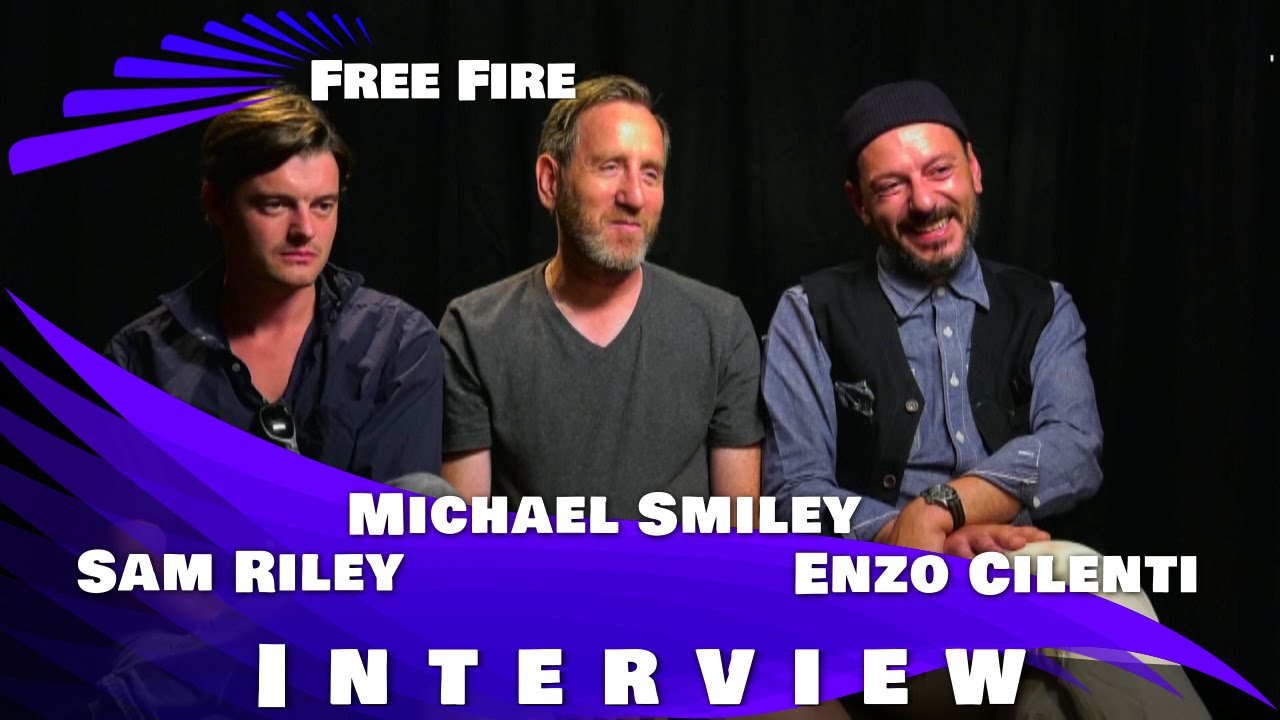 Sam Riley, Michael Smiley & Enzo Cilenti Interview - Free Fire
