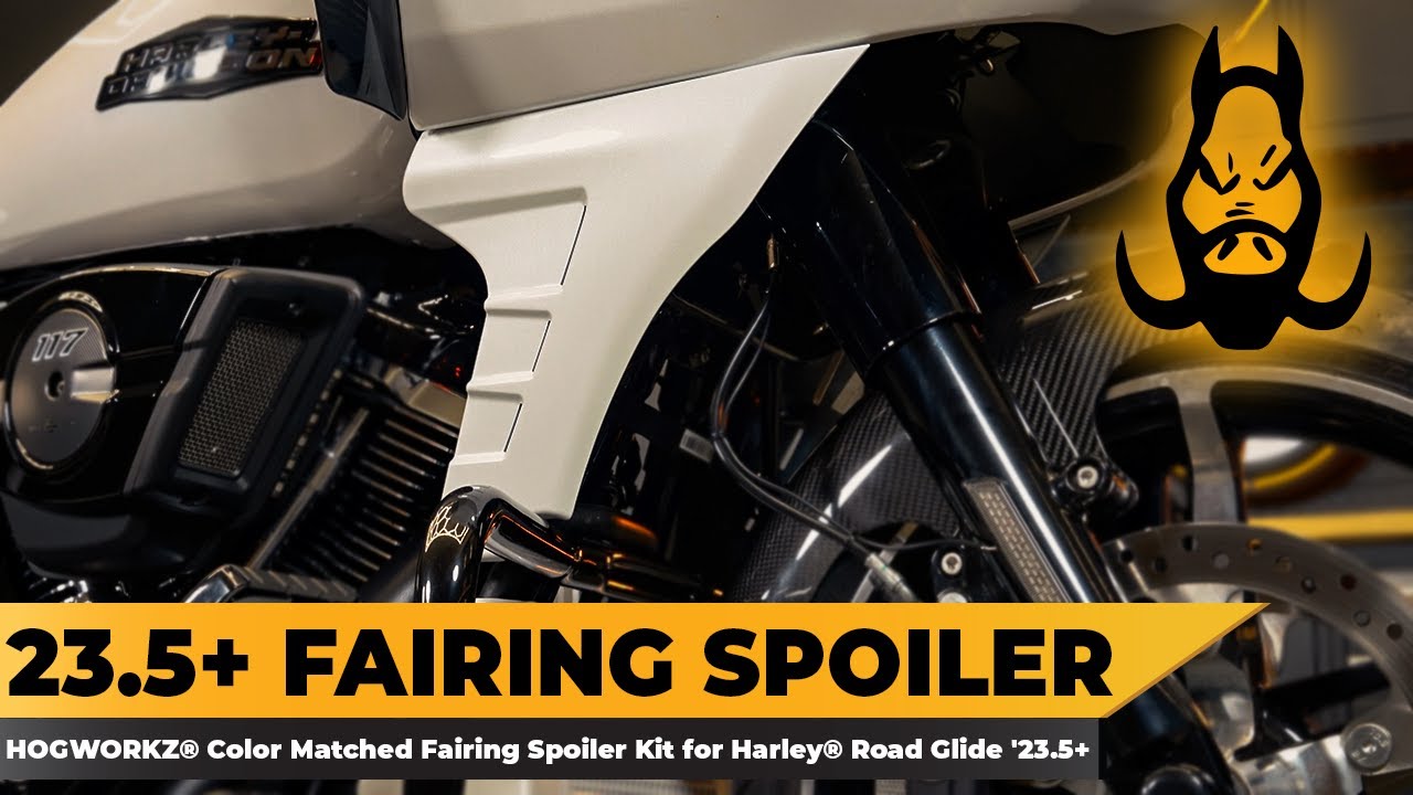 HOGWORKZ® Fairing Spoiler Kit for Harley-Davidson® Road Glide '23.5+