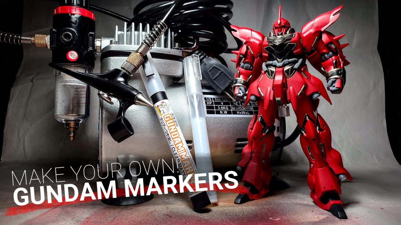 Make your own Gundam Markers! - HOT TIP