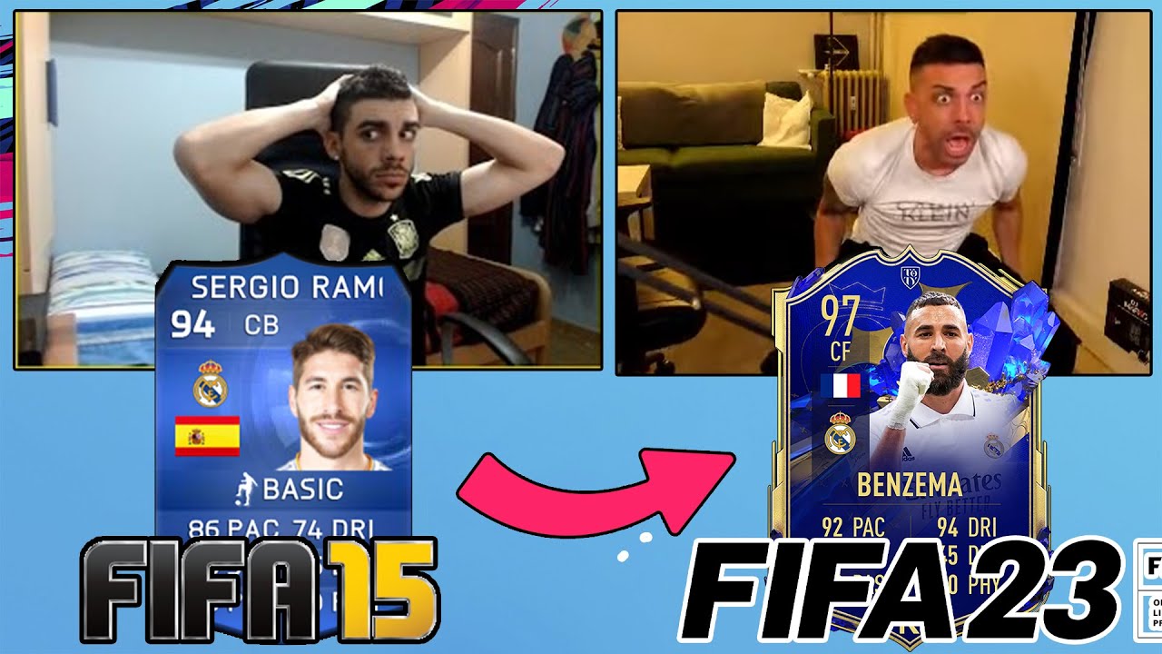 EL PRIMER TOTY DE DjMaRiiO DE CADA FIFA | FIFA 15 - FIFA 23