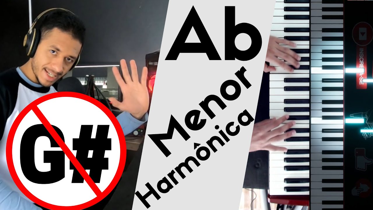 Sol Sustenido ou Lá Bemol Menor Harmônica? - Aula 61 [Passo a Passo]
