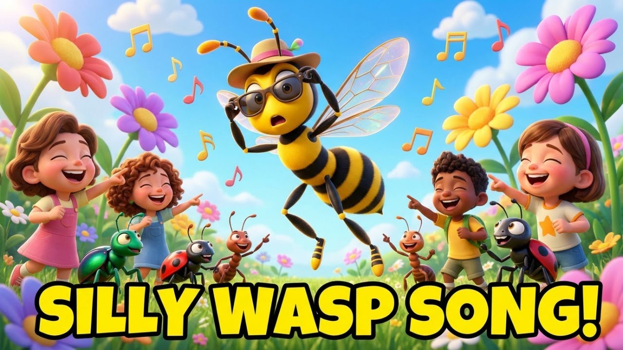 Глупая оса 🐝🎵 | Почему дети так любят эту песню