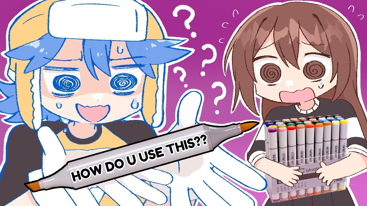 We Tried Copic Markers for the First Time...