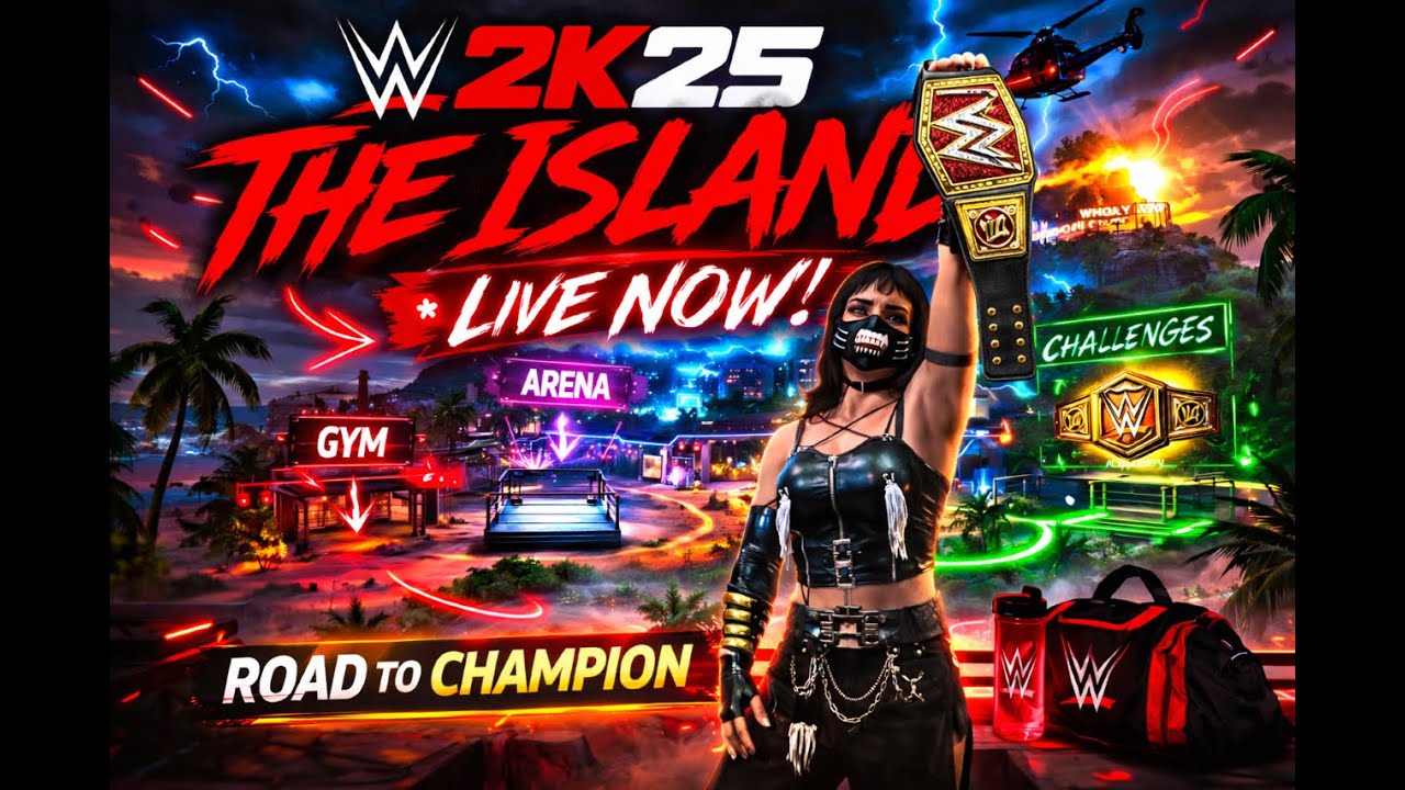WWE2K25 THE ISLAND - NO RULES, NO MERCY EP:2