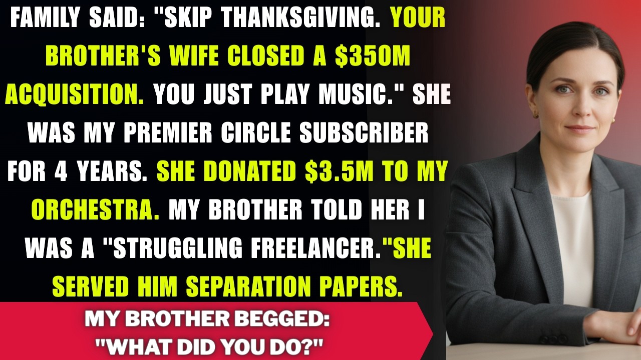 Dad Your Brother's Wife Built A $350M Empire You're Still Freelancing - She Was Funding My. Expliand