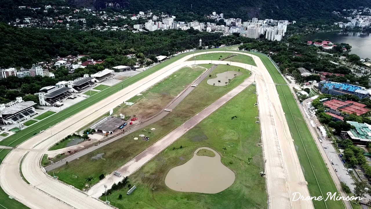 Jockey Club Brasileiro - Jardim Botânico do Rio de Janeiro - aerial footage