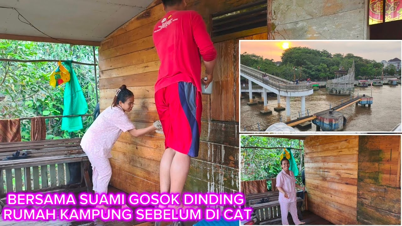 SEBELUM NGECHAT KITA BERSIHKAN / SIKAT DINDING TERLEBIH DAHULU KIRA KIRA CHAT WARNA APA YA❓