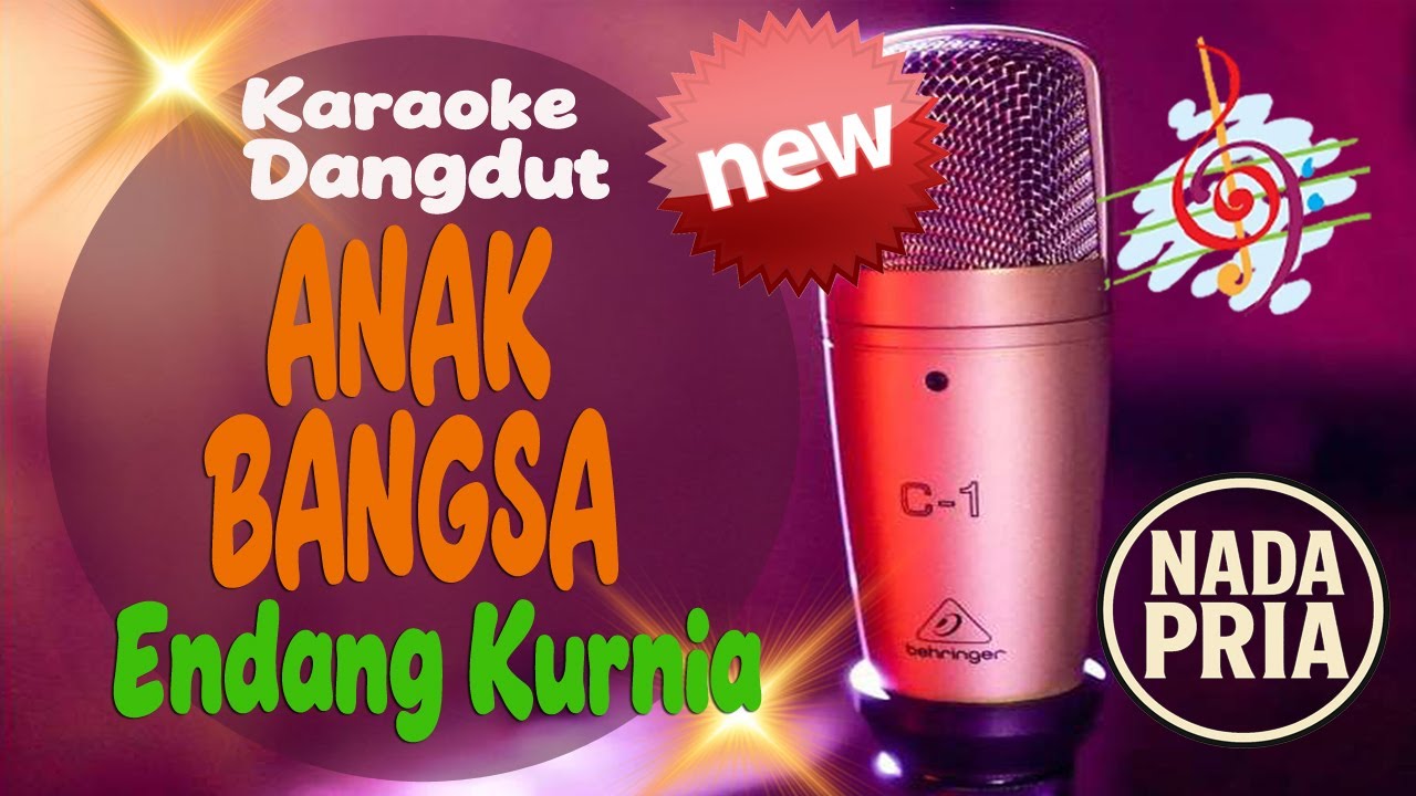 Karaoke Anak Bangsa - Endang Kurnia (Pria) | ADEEVA MUSIC STUDIO