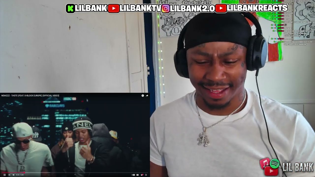 American From NY Reacts To UK DRILL | NEMZZZ - TASTE (FEAT. D-BLOCK EUROPE) [OFFICIAL VIDEO]