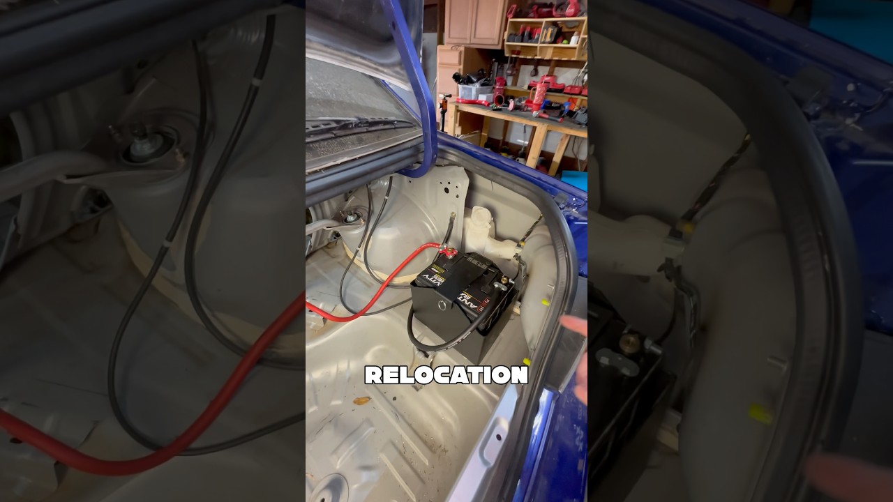 Evo 8/9 Battery relocation.