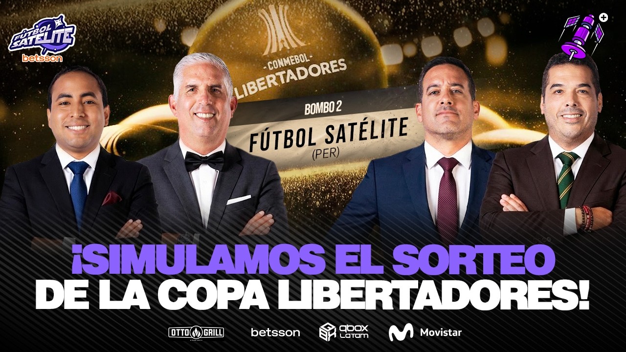 ¡SIMULAMOS EL SORTEO DE LA COPA LIBERTADORES 2026! #FÚTBOLSATÉLITE