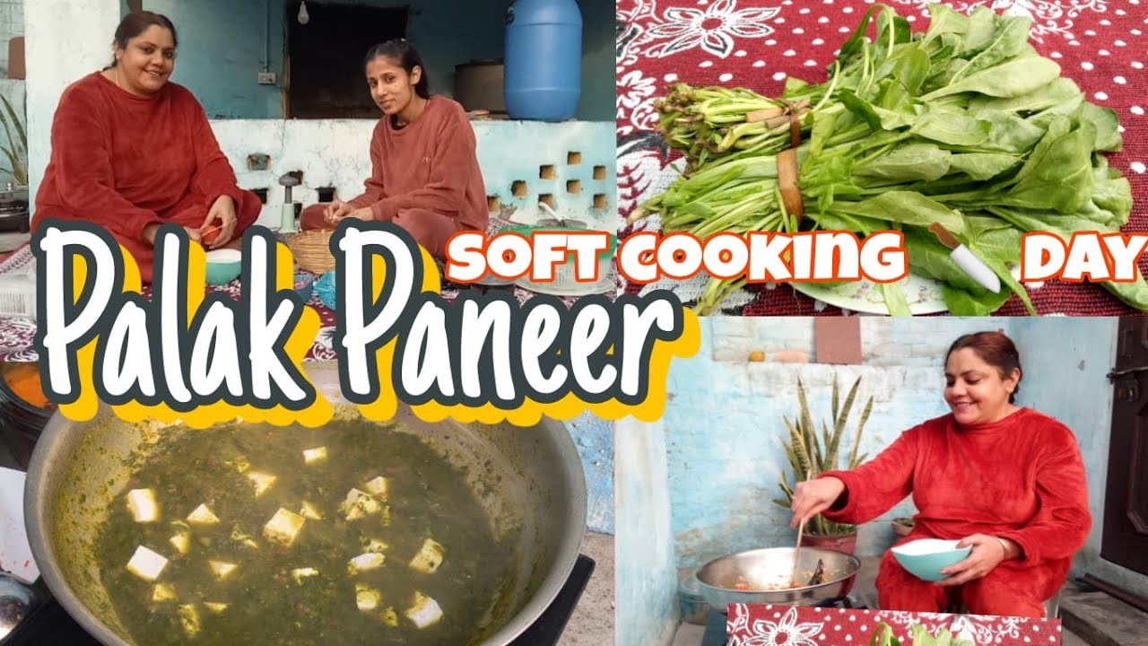 A Calm Cooking Day 🤍 | Home and Kitchen Vlog | Palak Paneer by RoopDollyLifestyles 
