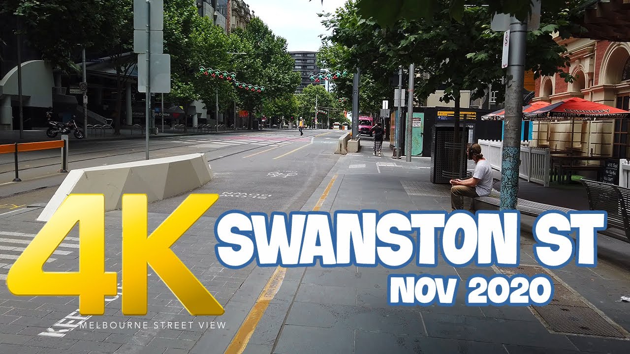 Explore Melbourne : Swanston Street  Nov/2020 DJI OSMO