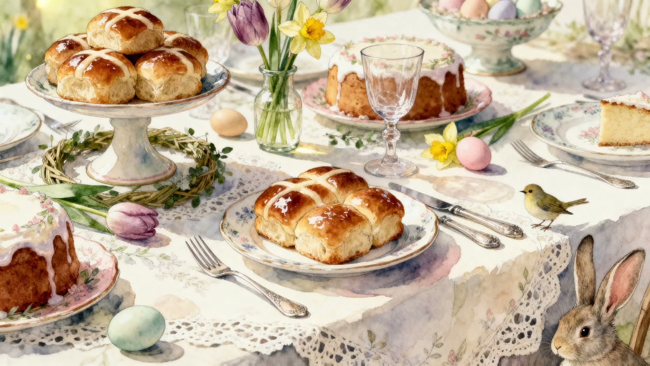 Easter Morning Serenity 🌸 Slow Living & Gentle Piano Music