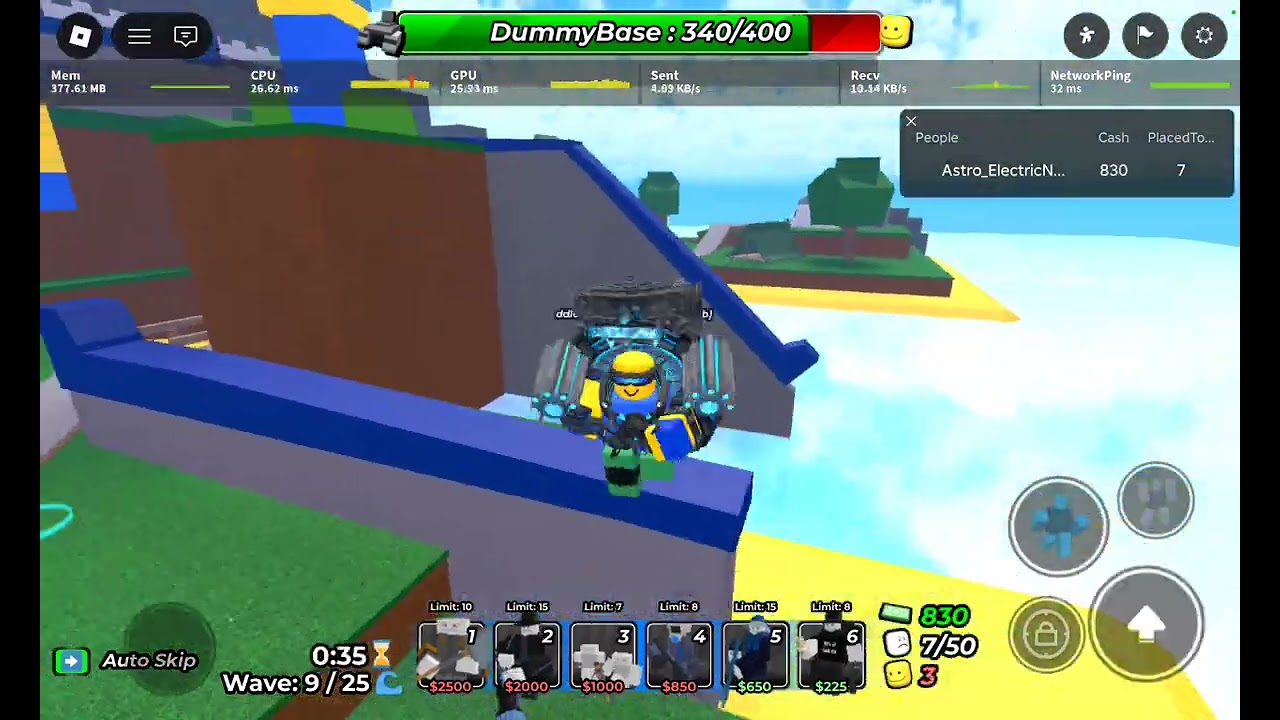 30 minutes getting Builder Scaledummy in Dummy Defense | Roblox