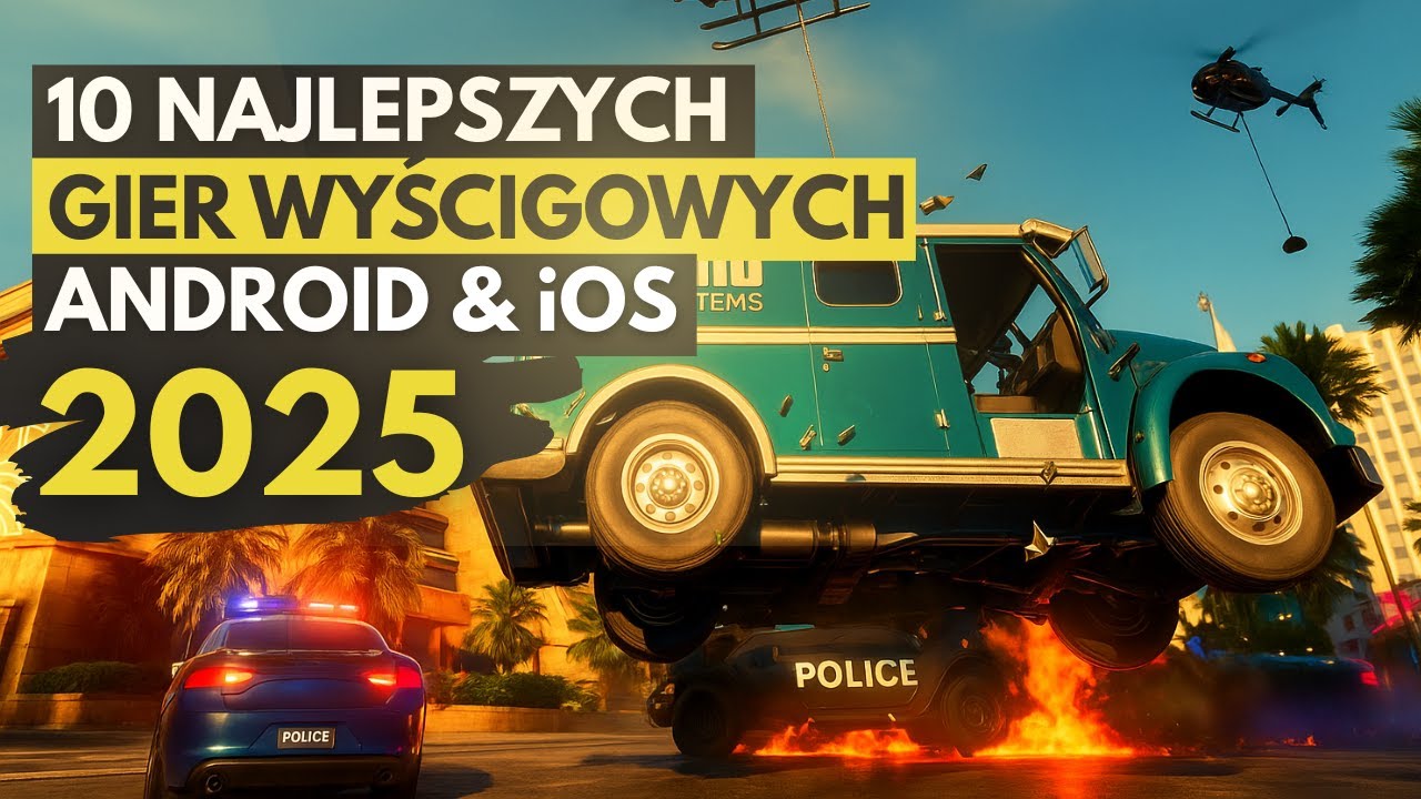 10 Najlepszych Gier Wyścigowych na Androida & iOS 2025