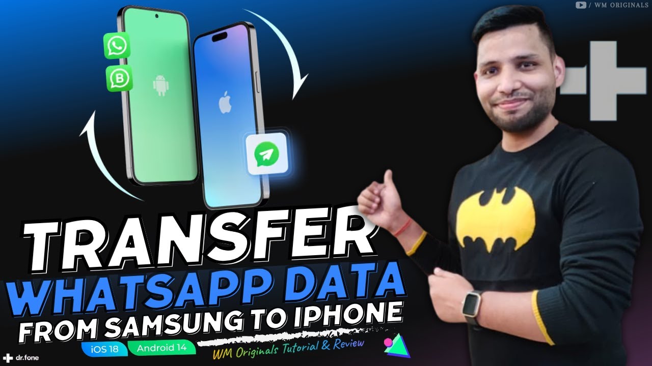 How to Transfer WhatsApp from Android to iPhone without factory reset your iPhone