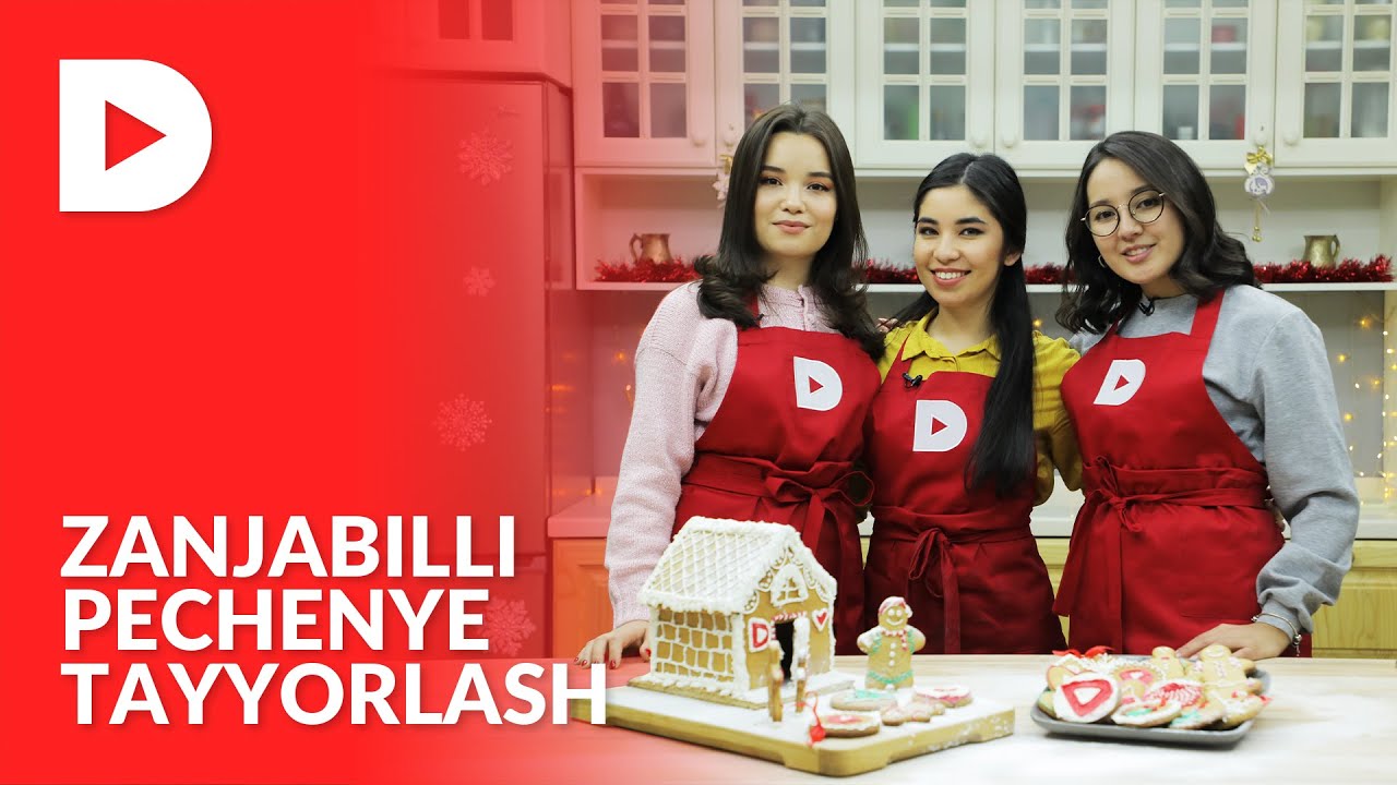 Zanjabilli pechenye tayyorlaymiz! 🍪🎄