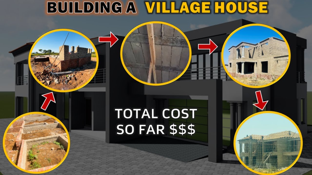 Total cost of building so far | detailed breakdown | Building A Village House