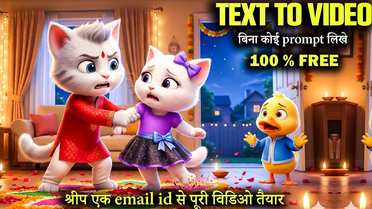 how to make animated videos | AI video kaise banaye | 100% Free AI Video Generator