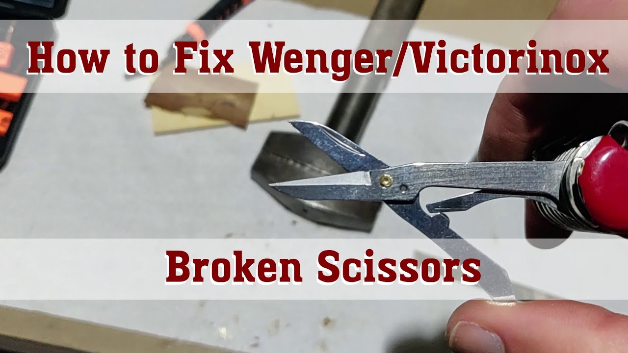 How to Fix Scissors on a Wenger Matterhorn Plus