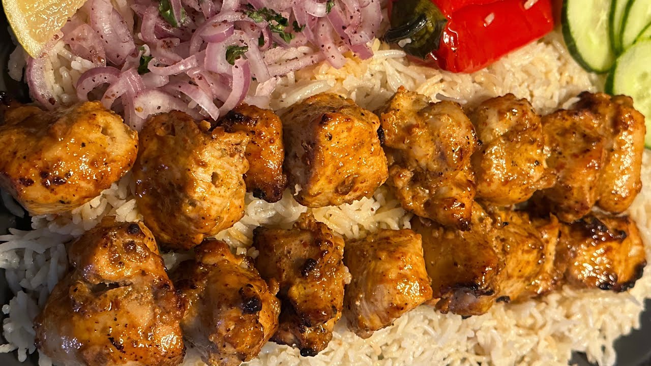 How to make Turkish Chicken Kebab|| Tavuk Sis || Turkish Chicken Shish kebabs