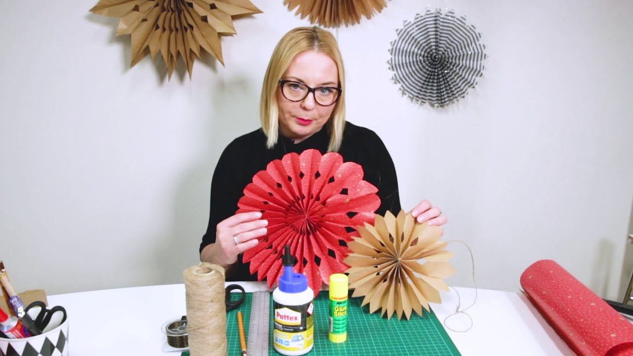 Jak samodzielnie wykonać gwiazdę betlejemską z papieru | Paper star of Bethlehem DIY