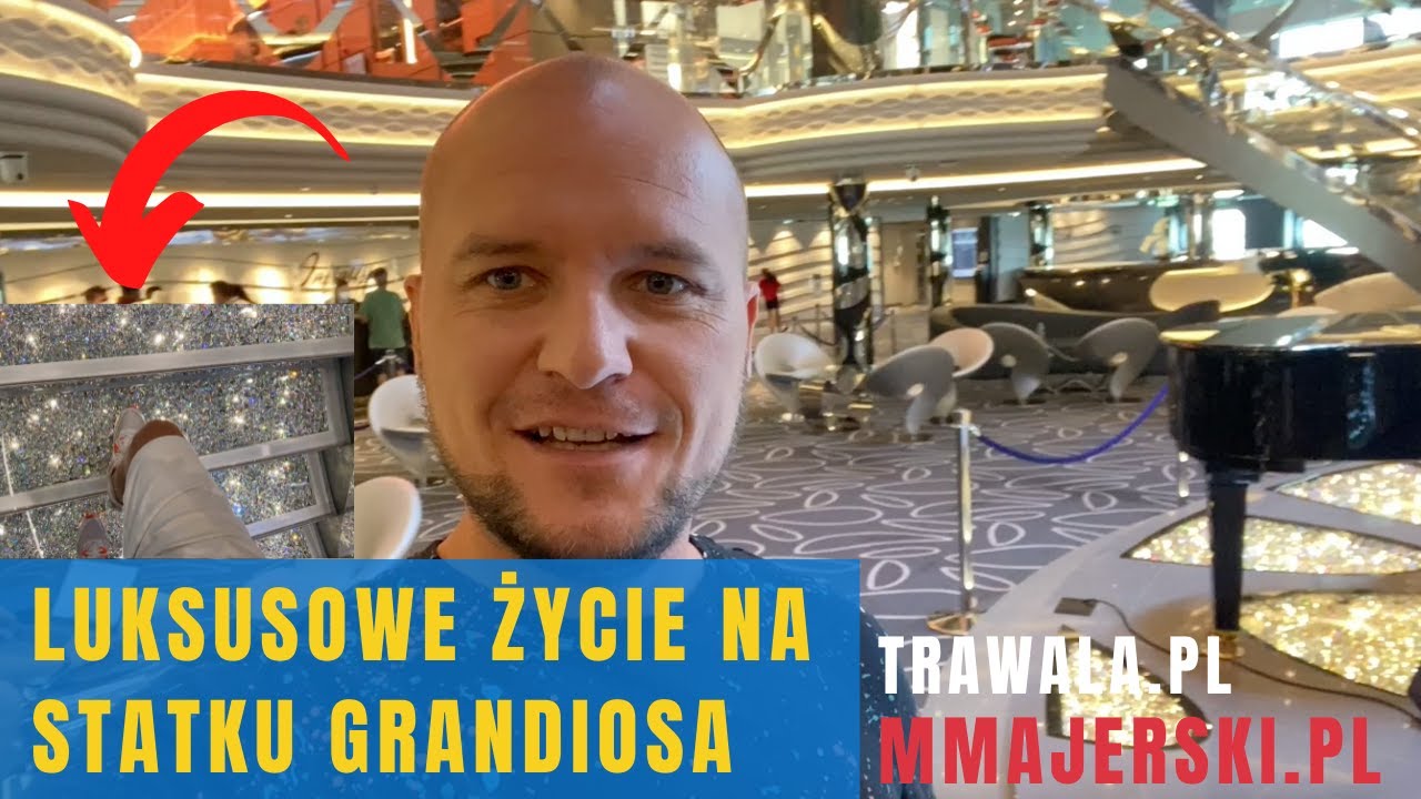 MSC GRANDIOSA Włochy 😱😱 LUKSUSOWE Życie na Statku