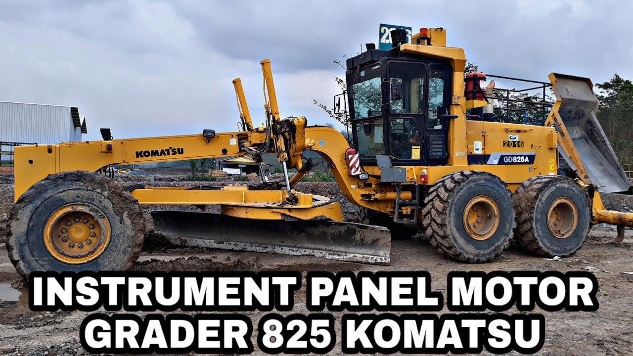 INSTRUMENT PANEL MOTOR GRADER 825 #PART 2
