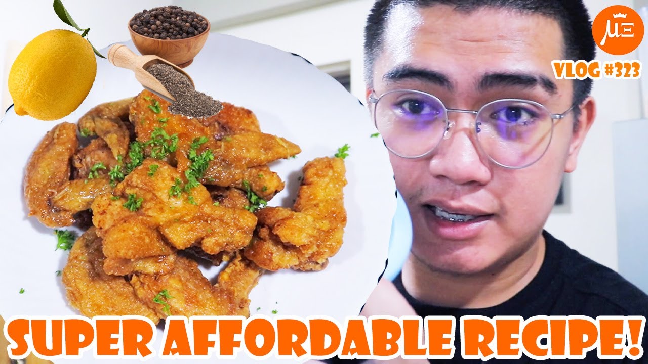 LEMON PEPPER CHICKEN WINGS | VLOG #323