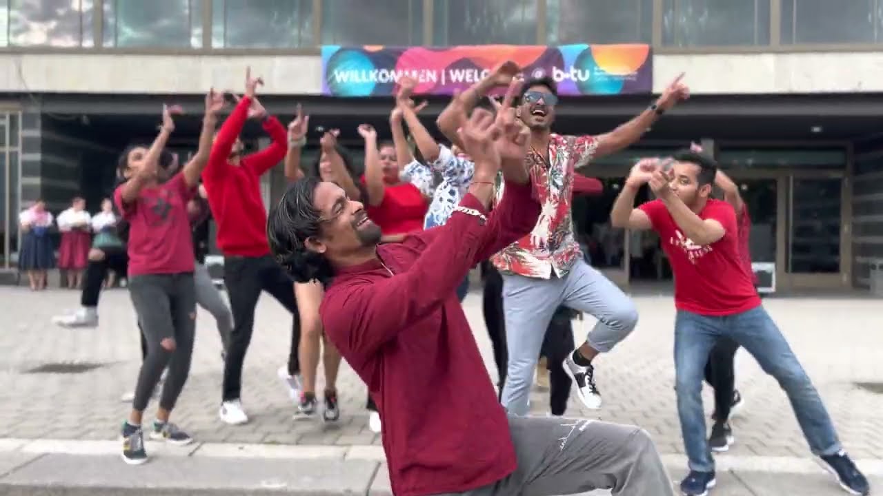 INDIAN Flashmob in Germany 2022 | Europe | BTU - Cottbus | Indians in Europe