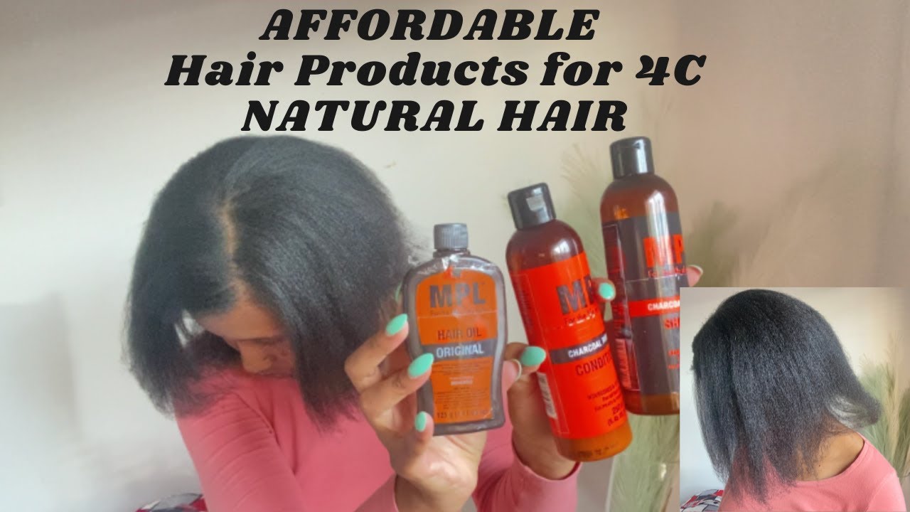 HOW TO GROW 4C NATURAL HAIR USING MPL PRODUCTS | South African YouTuber