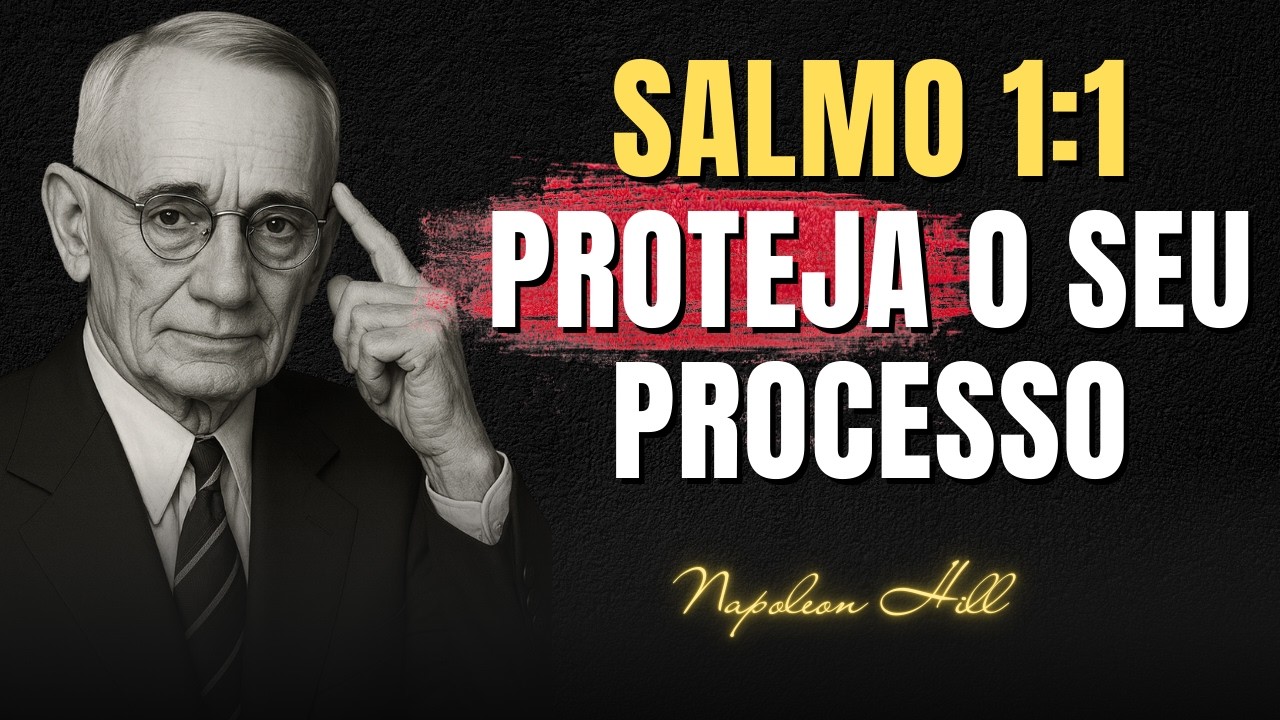 Ouça Isso AO ACORDAR e Proteja Seu Processo das Influências Erradas com o SALMO 1:1 | Napoleon Hill