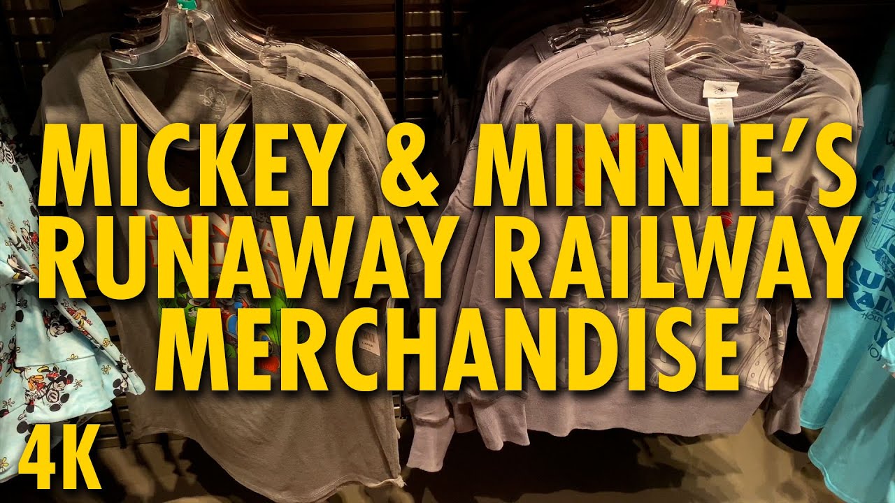 Mickey & Minnie's Runaway Railway Merchandise Overview | Walt Disney World