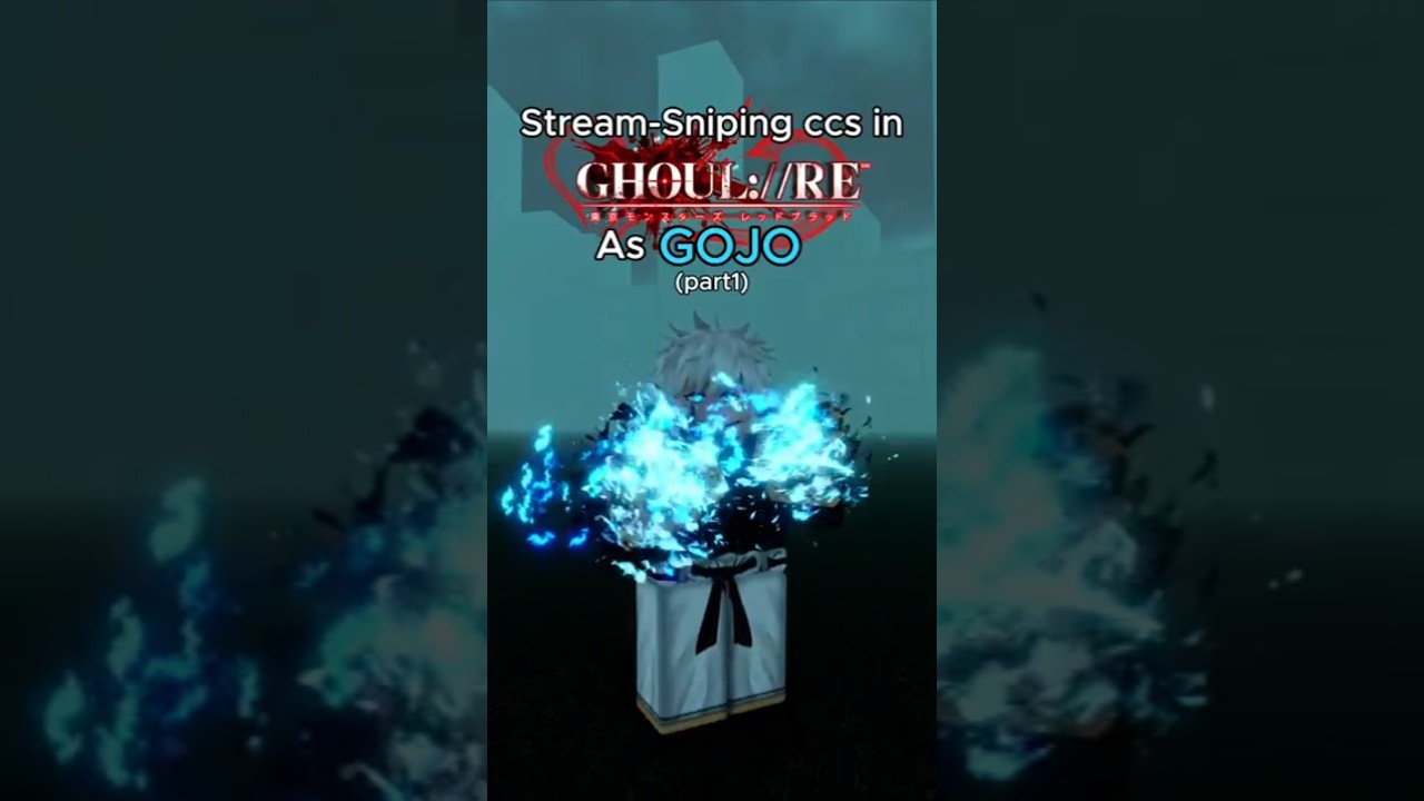 BECOMING GOJO IN GHOUL:RE