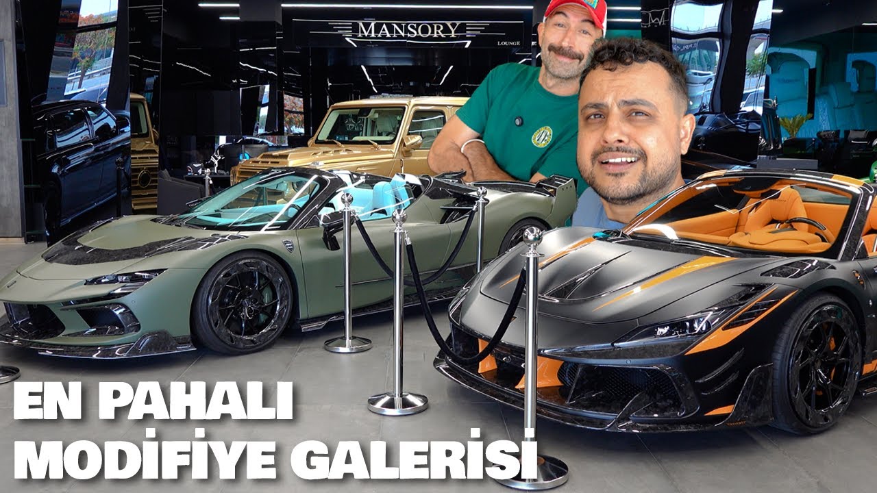 Dünya'nın En Pahalı Modifiye Galerisi! | Dubai'de Mansory'yi Ziyaret Ettik! w/ @mehmetberberoglu