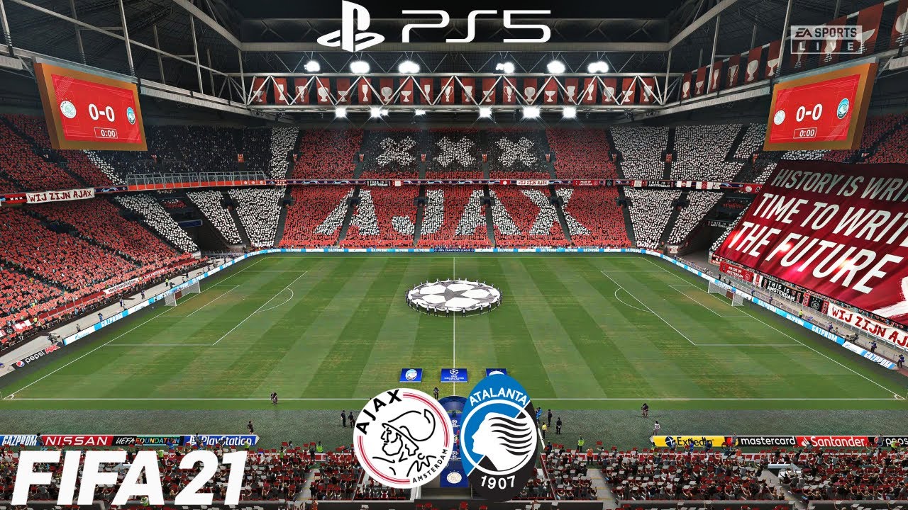 (PS5) FIFA 21 NEXT GEN AFC AJAX VS ATALANTA BC GAMEPLAY (4K HDR 60fps) UEFA CHAMPIONS LEAGUE - UCL