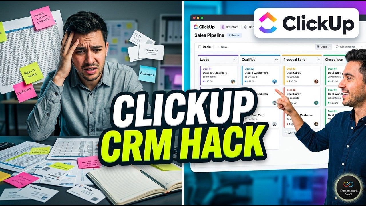 Use CRM in ClickUp Smartly [Secret Method]