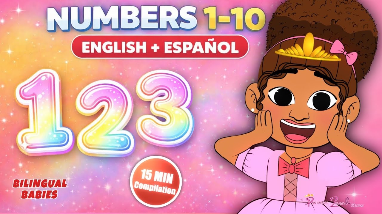 Bilingual Learning Songs for Toddlers | Colors, Numbers, Fruits + Clean Up! (Compilation)