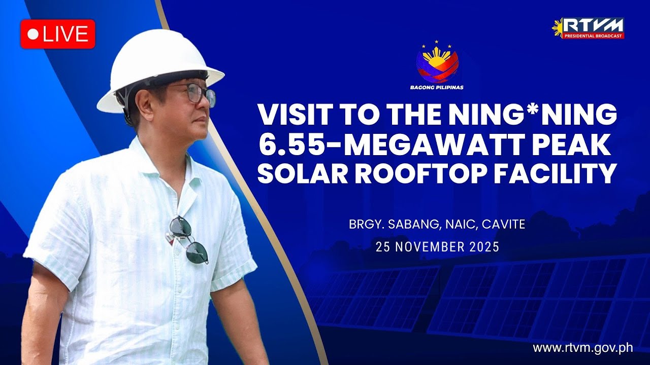 Visit to the Ning*Ning 6.55-Megawatt Peak Solar Rooftop Power Facility