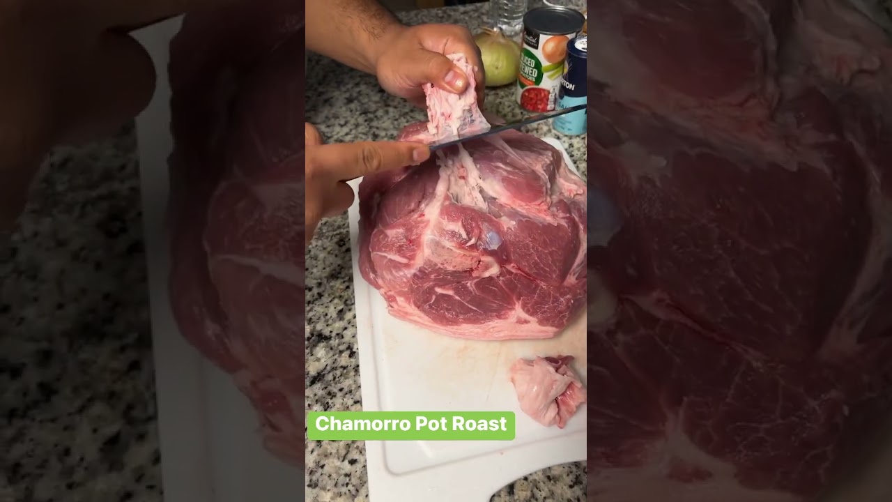 Chamorro Pot Roast pt. 1 #guam #chamorro #pacificislanders