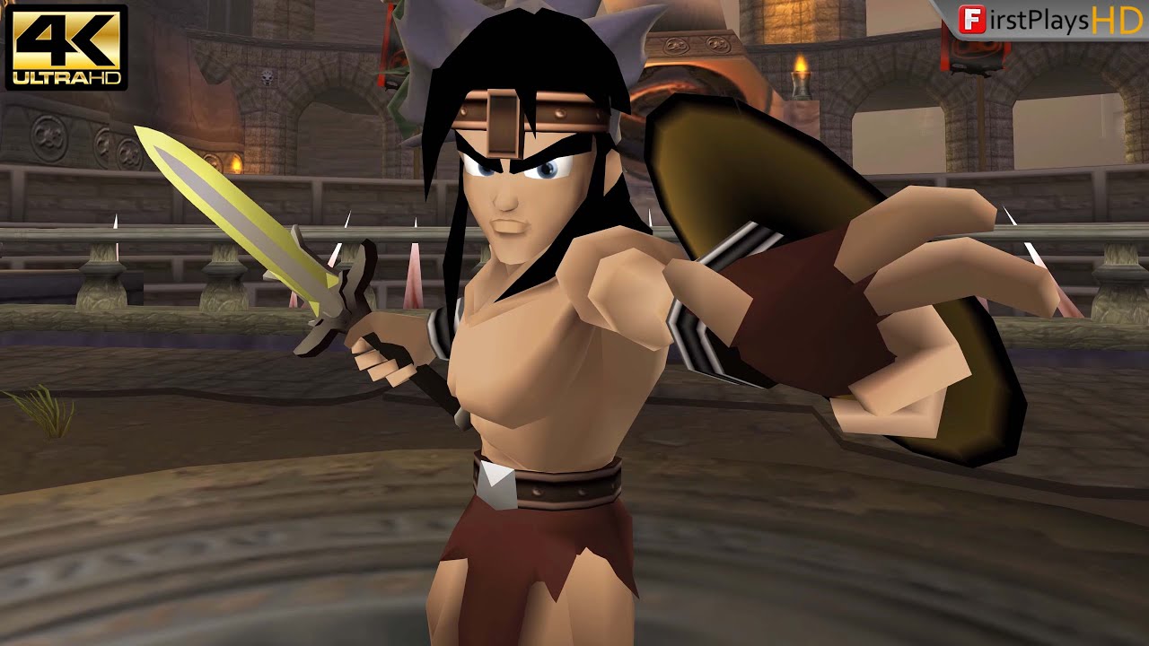 Kaan: Barbarian's Blade (2002) - PC Gameplay 4k 2160p / Win 10