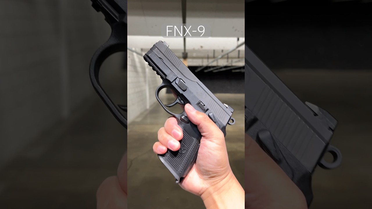 The Belgian Carry - FNX-9 9mm DA/SA Pistol by FN Firearms #handgun