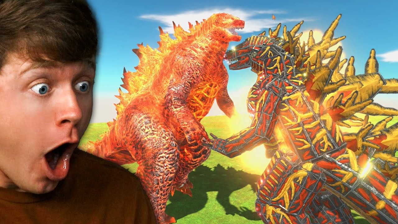 REAL GODZILLA KAIJU vs FAKE GODZILLA KAIJU!? - Animal Revolt Battle Simulator