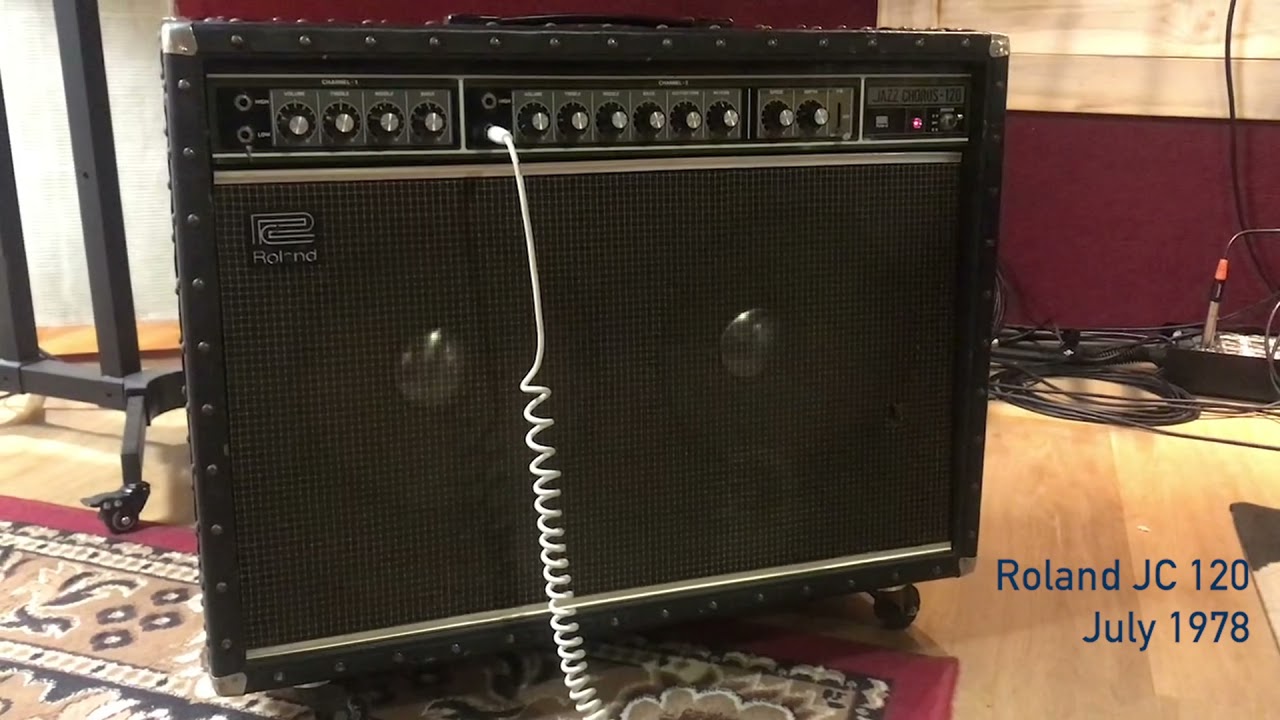 Roland JC120 Jazz Chorus, July 1978