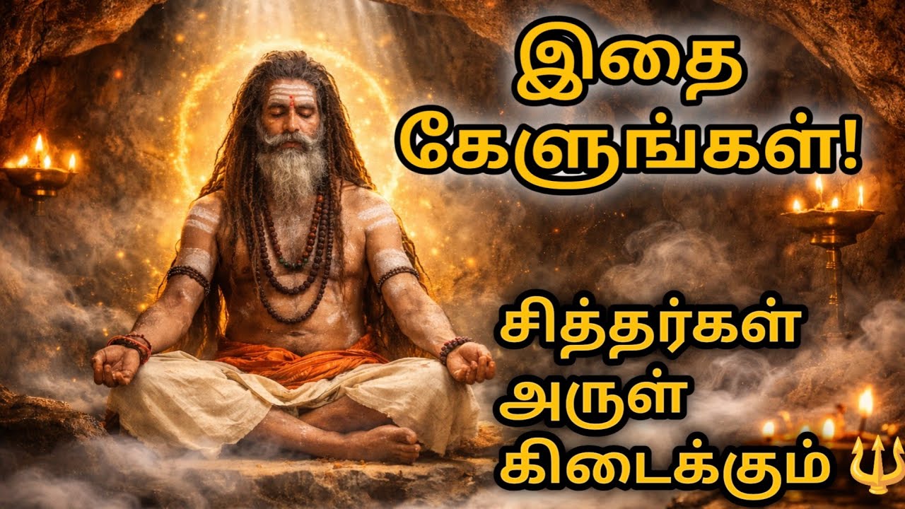  இதை கேளுங்கள் 18 சித்தர்கள் அருள் பெறலாம் | Powerful Tamil Siddhar Chant🙏#tamil 