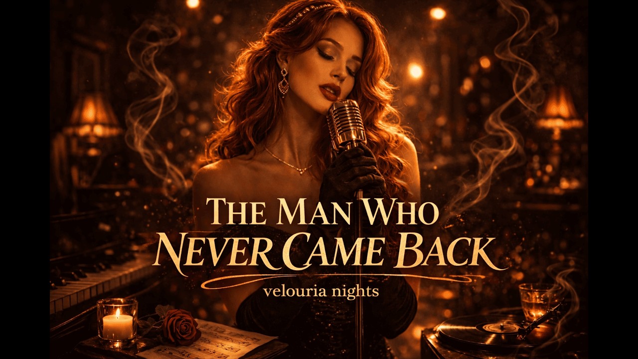 Vintage Jazz Lounge – The Man Who Never Came Back | 1940s Female Vocal Late Night Bar