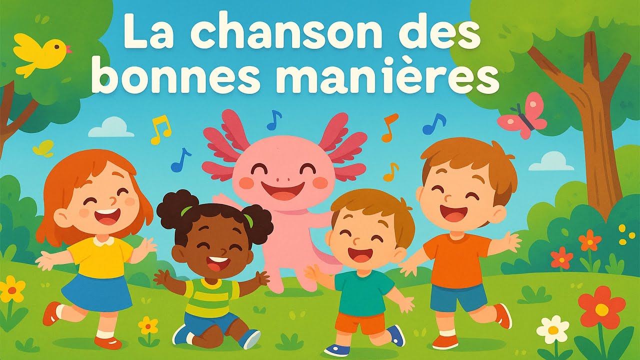 La chanson des bonnes manières - Chanson / Comptine pour enfant - DoudouLoup
