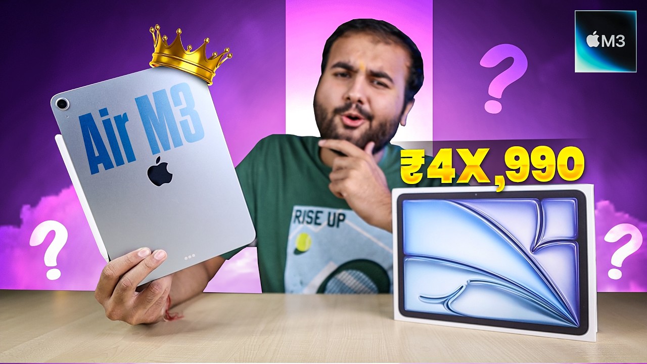 Apple iPad Air M3 (2025) &ndash; Any Real Difference from M2 ?? 🤔